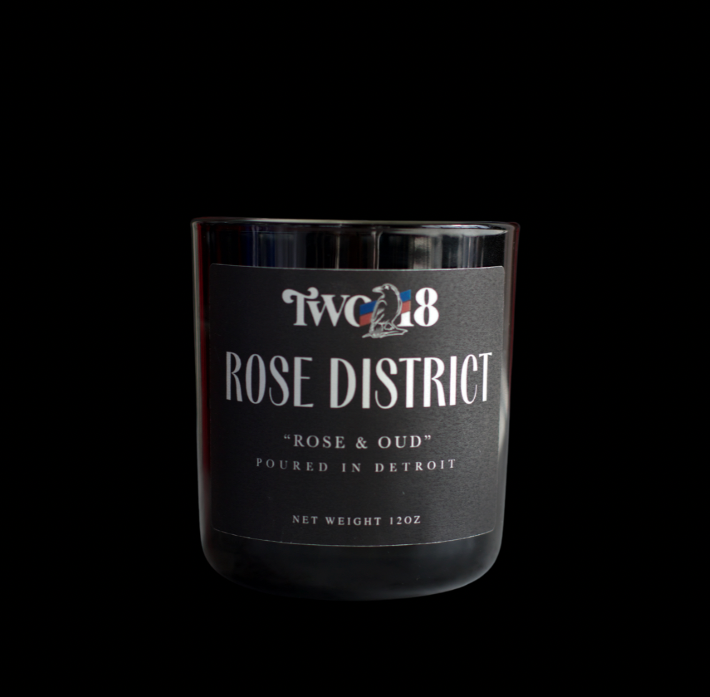 Two18 Rose District Candle