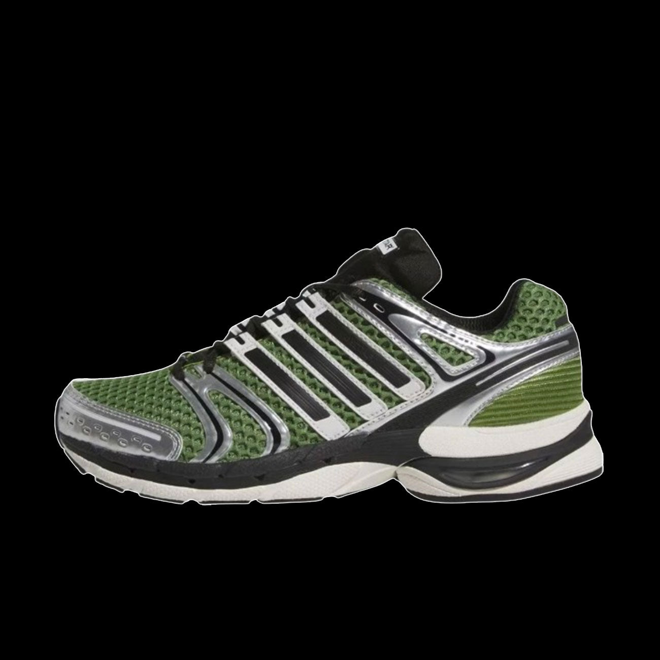 Adidas Adistar Control 5 (Core Black/Green/Silver Metallic) – Two 18