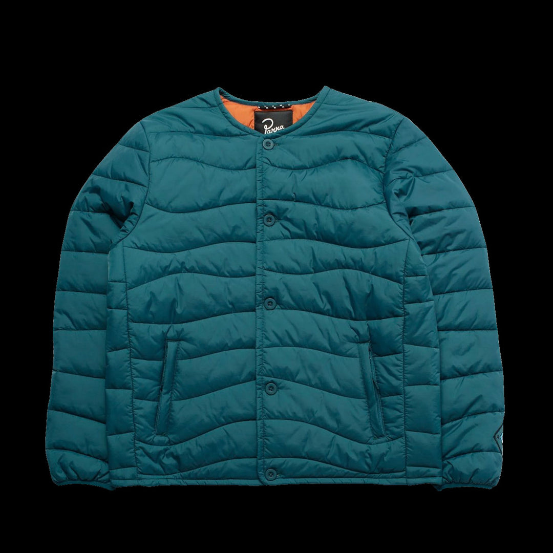 By Parra Colored Landscape Jacket (Deep Sea Green)