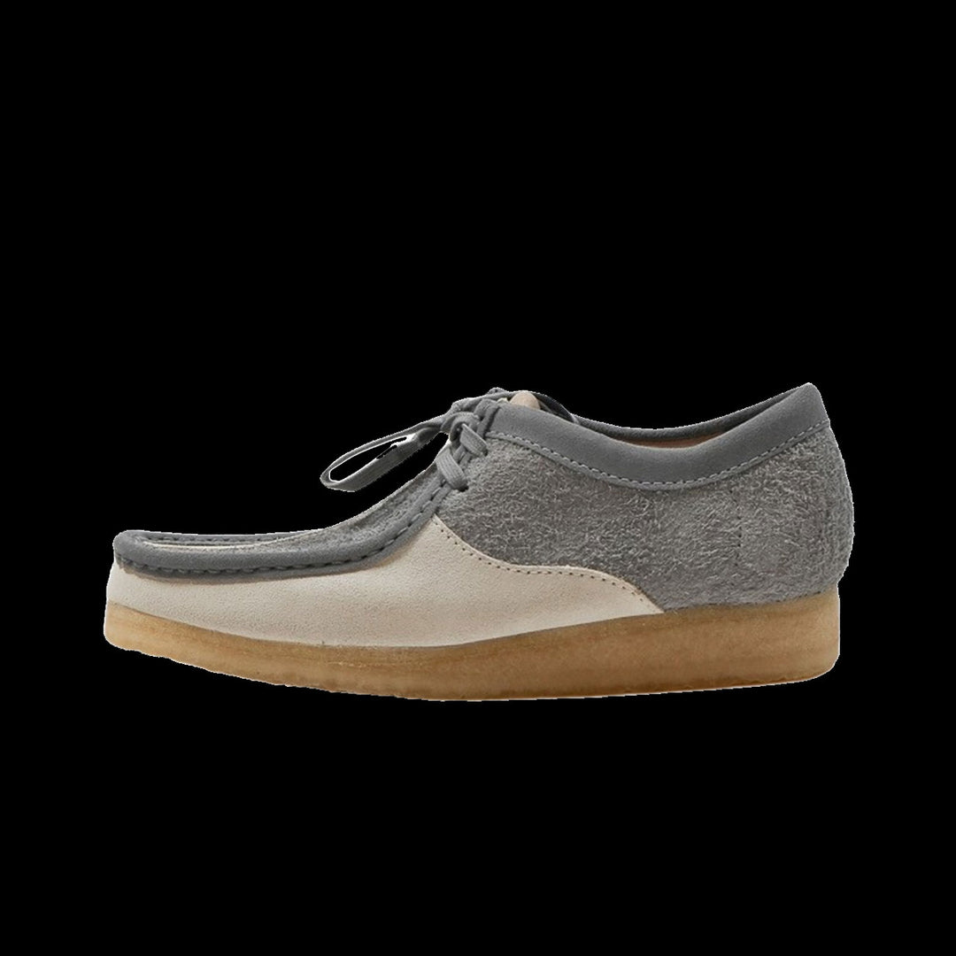 Clark Wallabee (Grey/Off White)