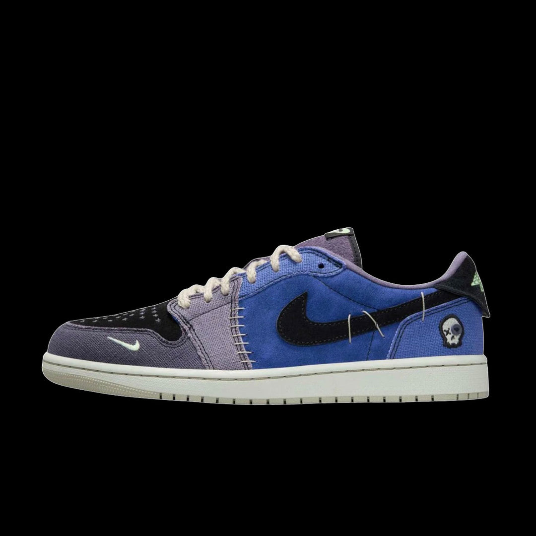 Air Jordan 1 Retro Low OG (GS)(Regency Purple/Vapor Green-Black)