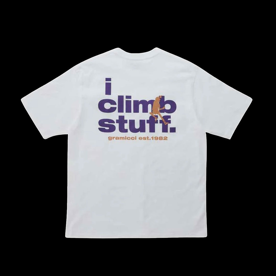 Gramicci I Climb Stuff T-Shirt (White)