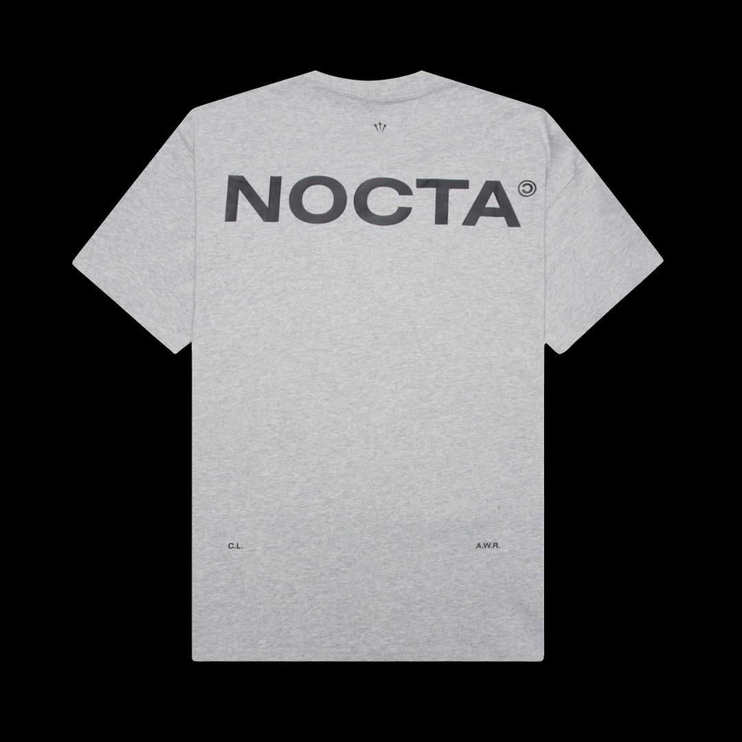 Nocta T-Shirt (Dk Grey Heather/Matte Silver/Black)