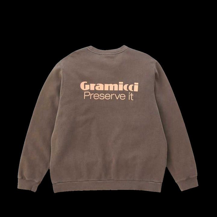 Gramicci Preserve-It Sweatshirt (Brown Pigment)