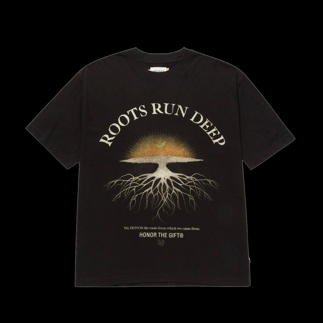 Honor The Gift Roots Run Deep T-Shirt (Black)