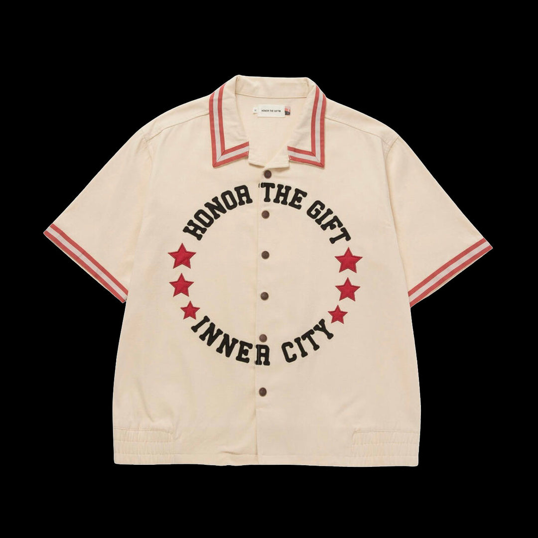 Honor The Gift Tradition Snap Up Shirt (Bone)