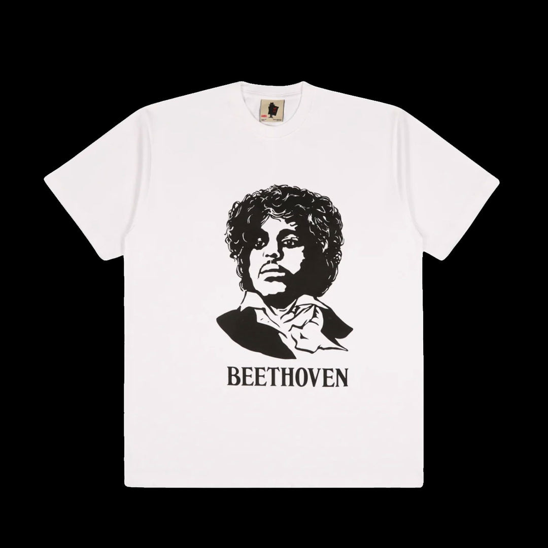 Real Bad Man Beethoven Tee (White)