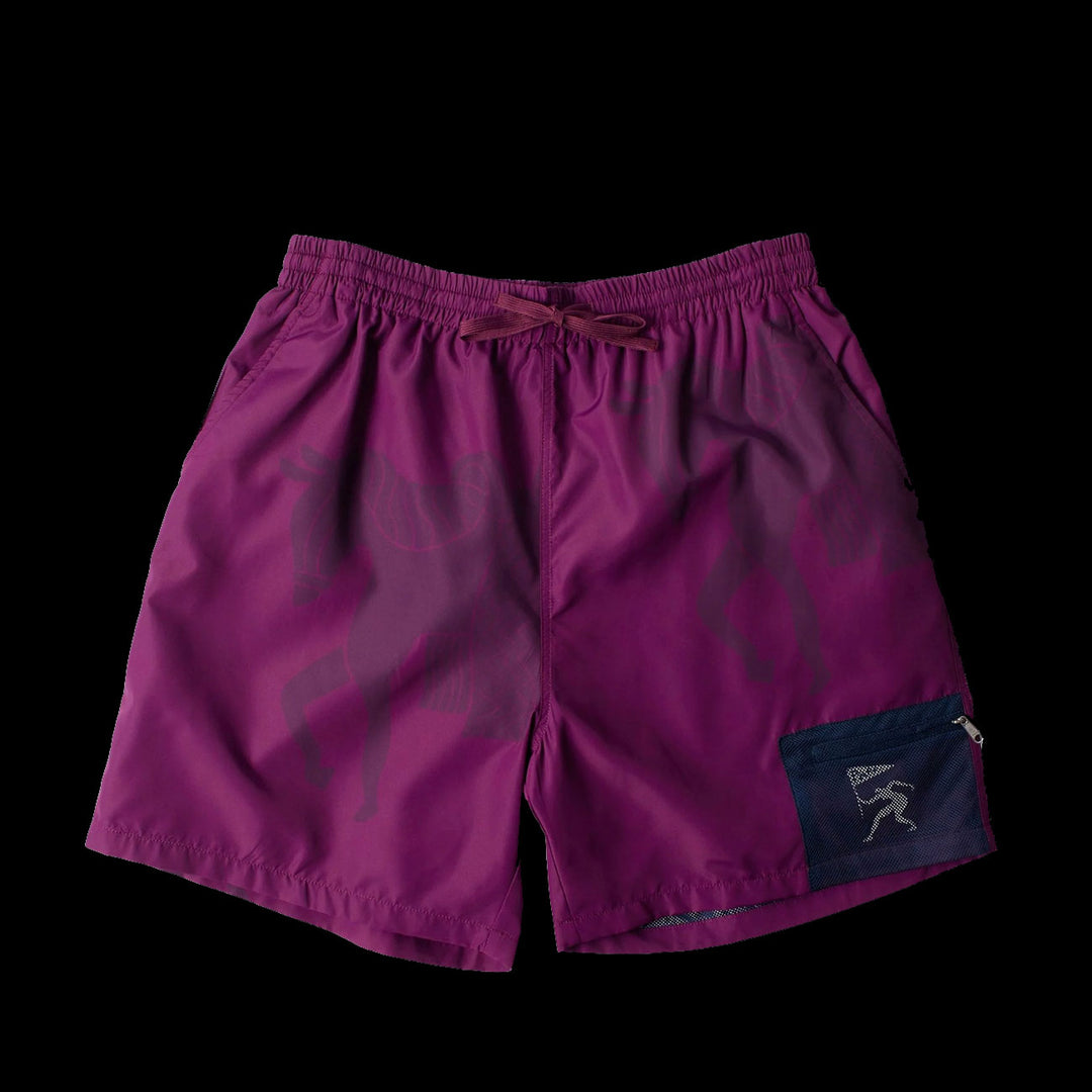 By Parra Short Horse Shorts (Tyrian Purple)