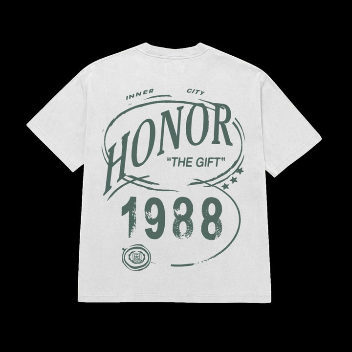 Honor The Gift 1988 T-Shirt (White/Green)