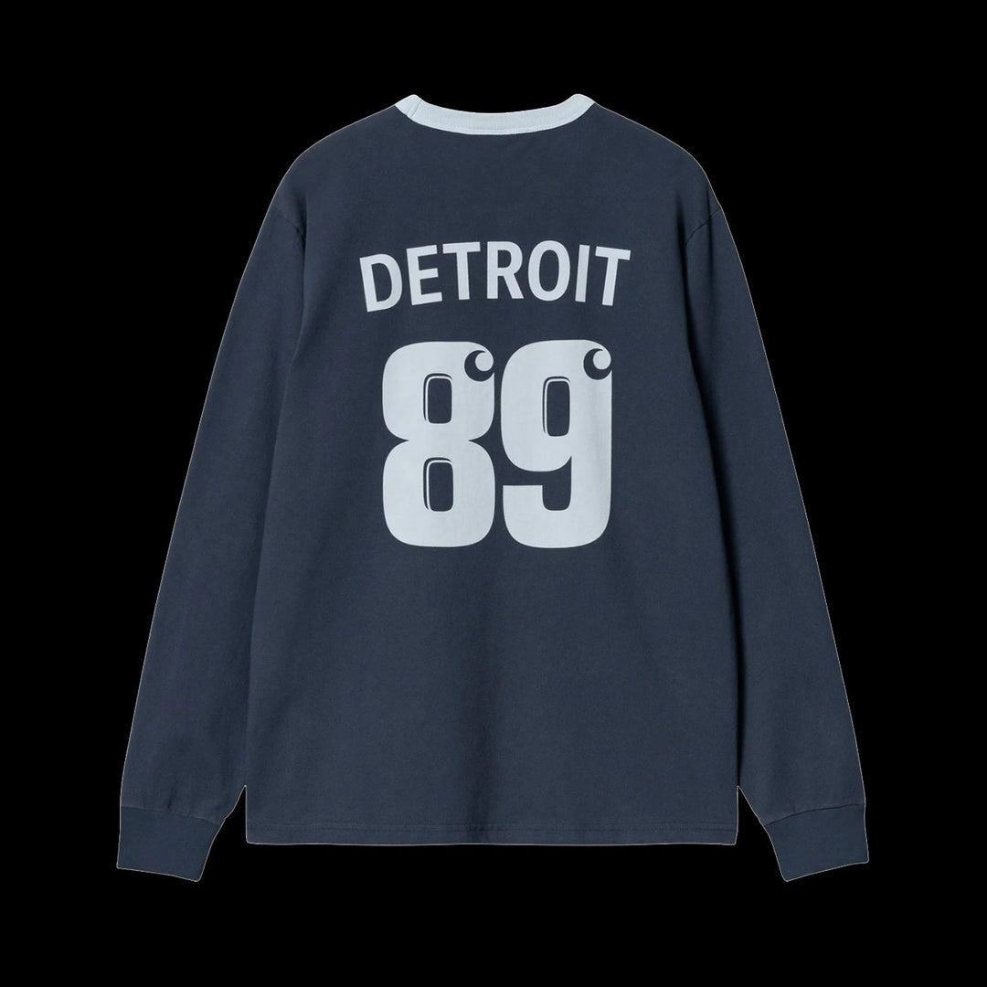 Carhartt WIP 89 Ringer L/S T-Shirt (Blue/Air Sky)