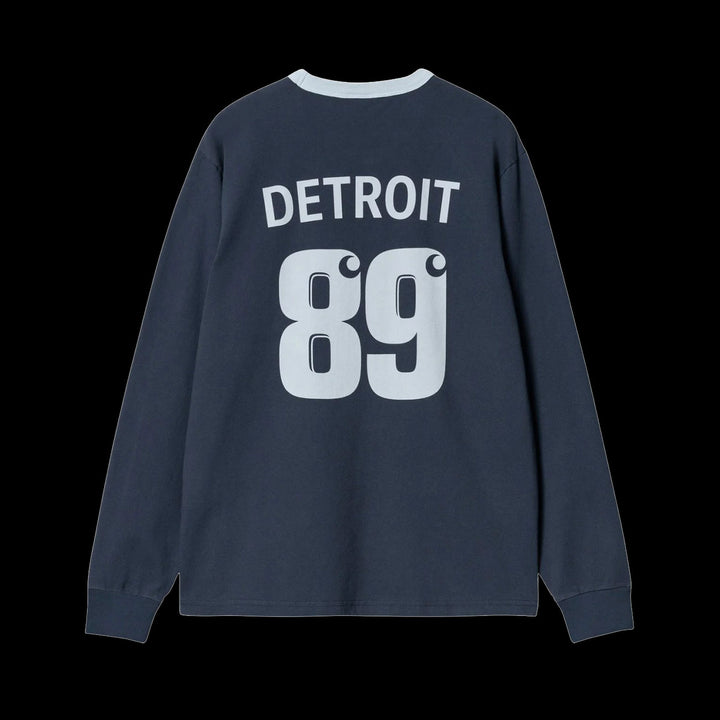 Carhartt WIP 89 Ringer L/S T-Shirt (Blue/Air Sky)