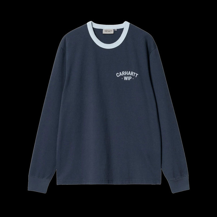 Carhartt WIP 89 Ringer L/S T-Shirt (Blue/Air Sky)