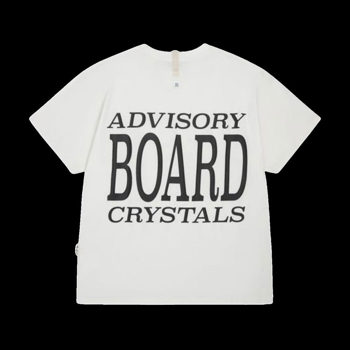 Adivsory Board Crystals Fuck Off T-Shirt (White)