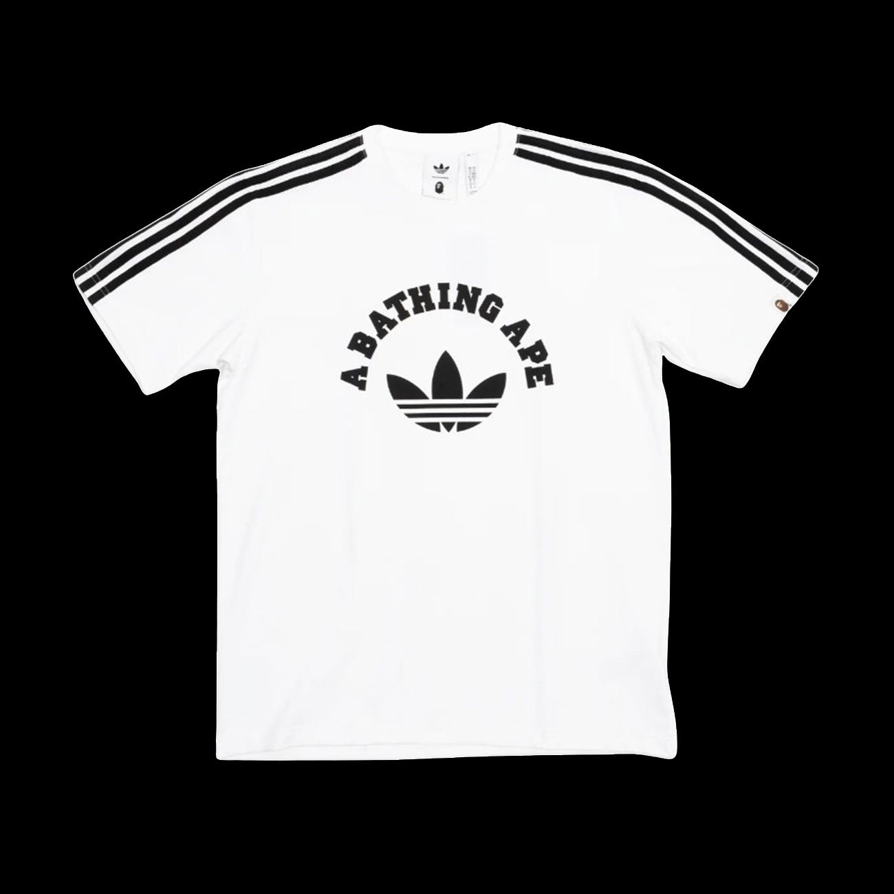 bape x adidas adicolor tee