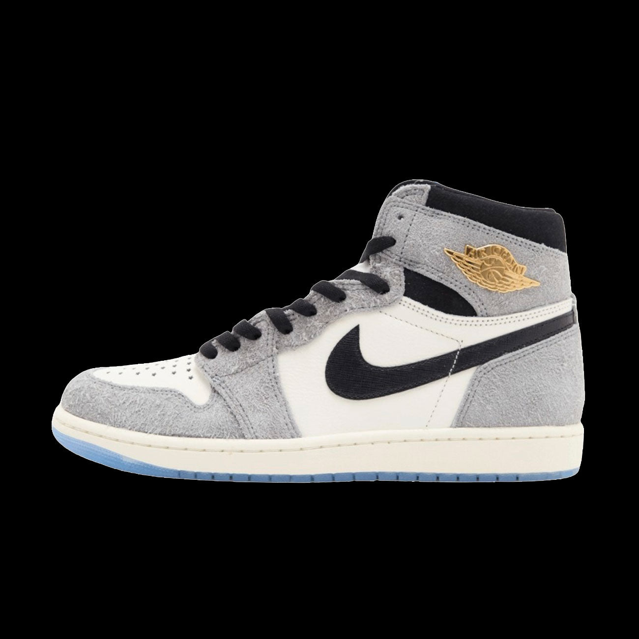 Air Jordan 1 Retro High OG (Cool Grey/black-sail-game Royal) – Two 18