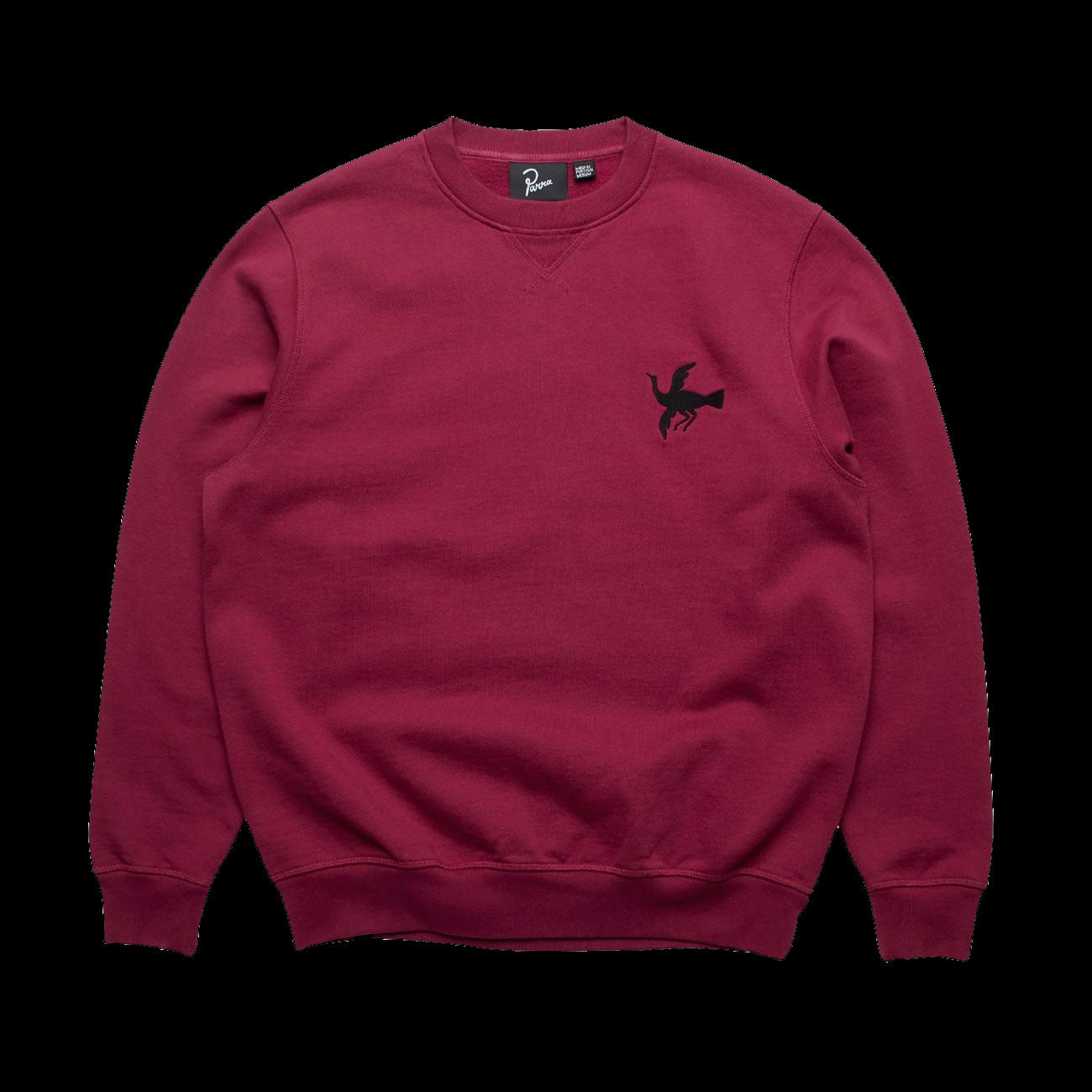 By Parra Snaked By A Horse Crewneck (Beet Red)