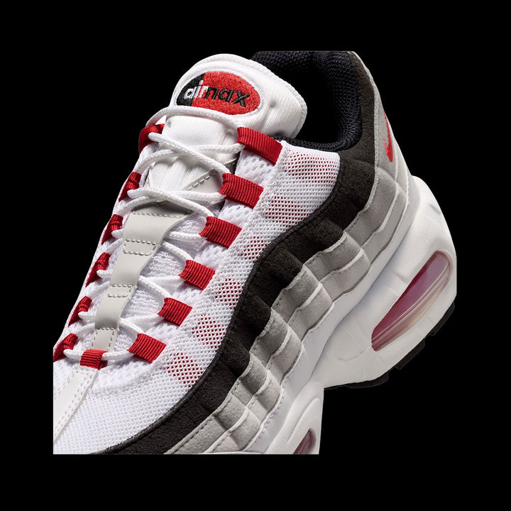 Nike Air Max 95 Big Bubble Premium (White/Comet Red-Neutral Grey-Medium Grey)