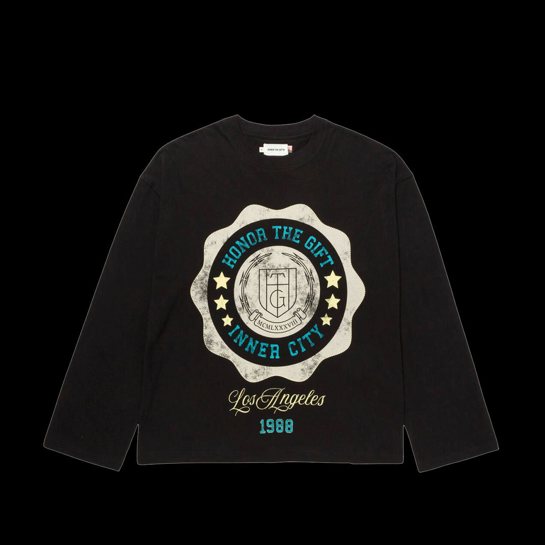 Honor The Gift Seal Logo T-Shirt (Black)