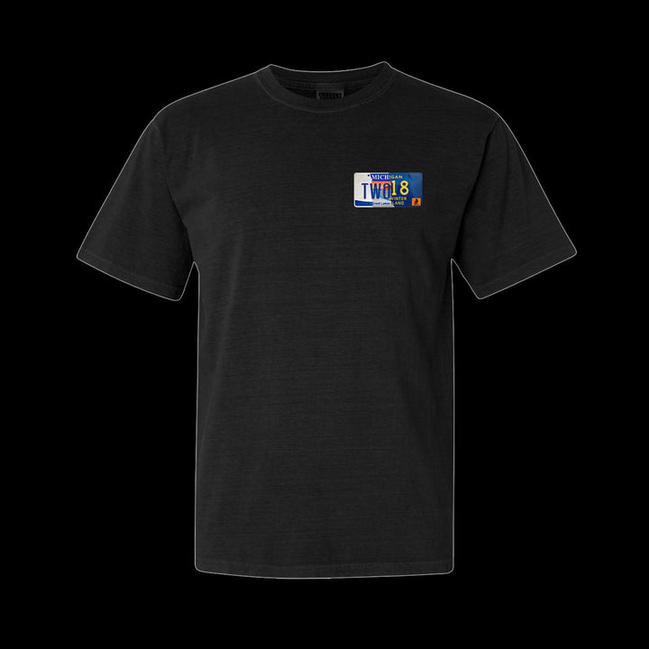 Two18 Small License Pocket Tee (Black)