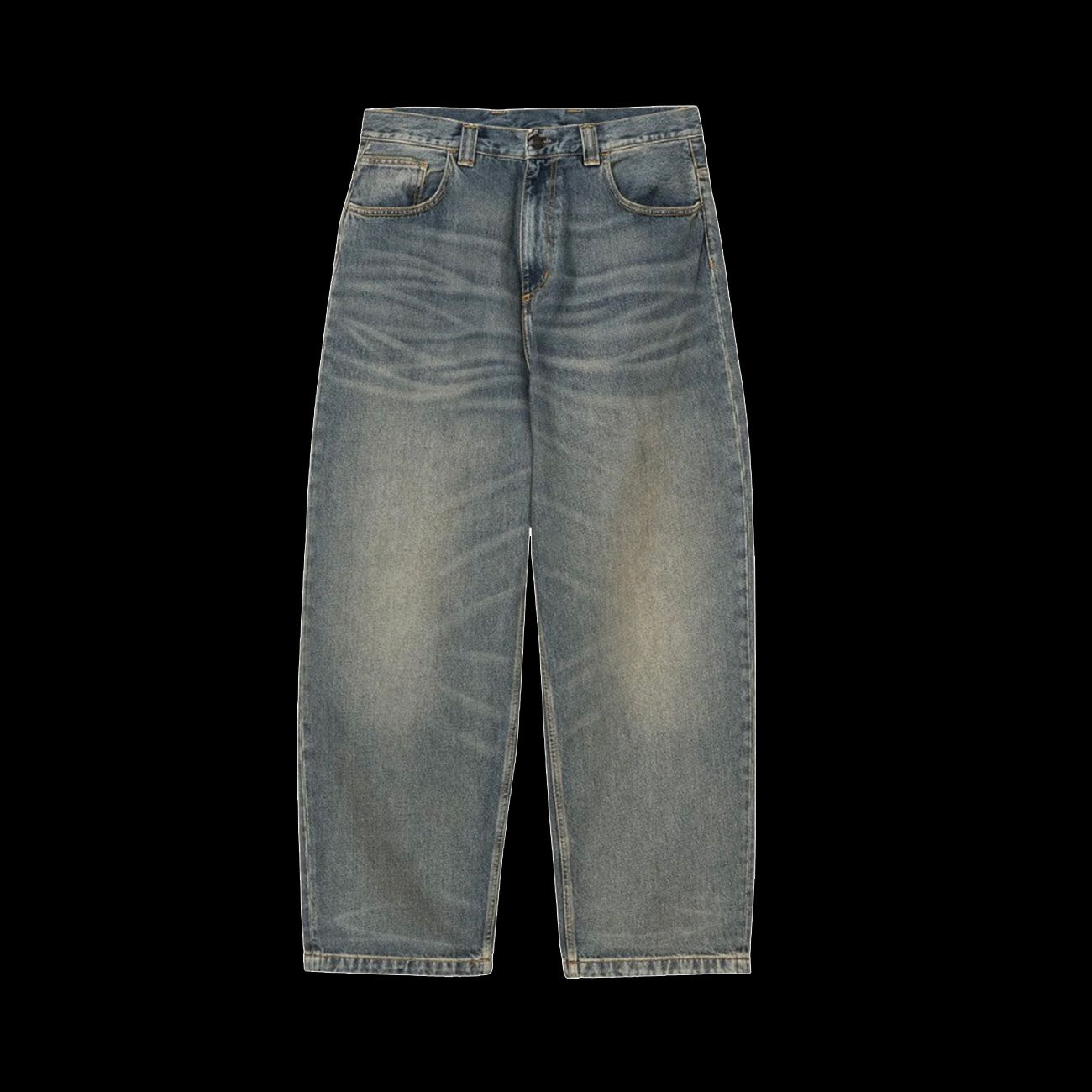 Carhartt WIP Brandon Pants (Blue Worn Used Wash) – Two 18