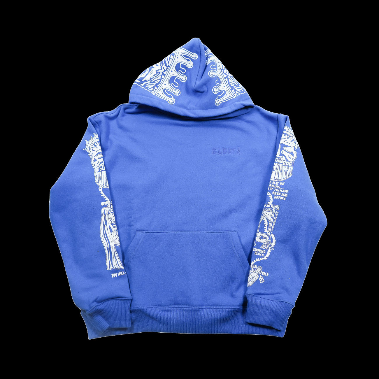 Warren Lotas Sabata Hoodie Royal 2.0 (Royal Blue) – Two 18