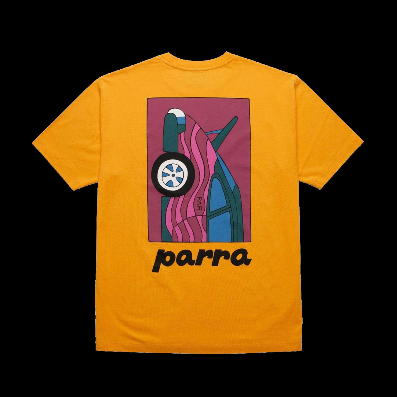By Parra No Parking T-Shirt (Burned Yellow)
