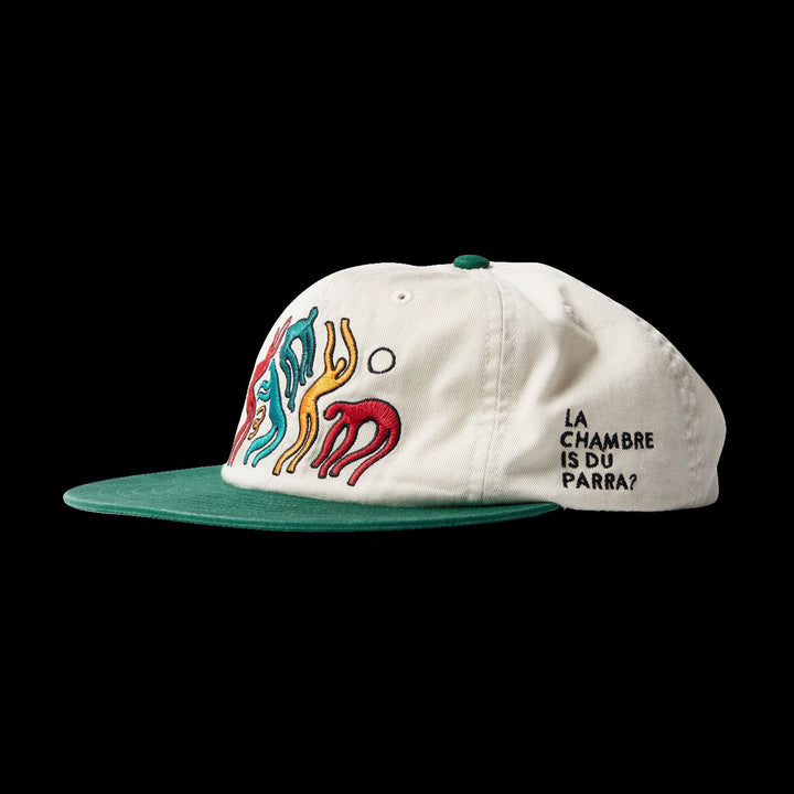 By Parra La Chambre Nuit 6 Panel Hat (Off White)