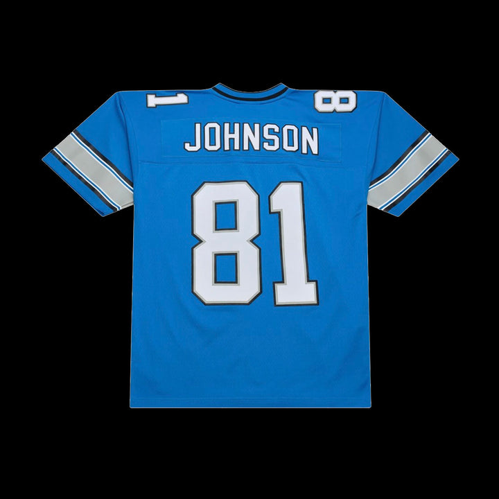 Mitchell &amp; Ness NFL Dark Jersey Detroit Lions 2007 Calvin Johnson (Dark Blue)