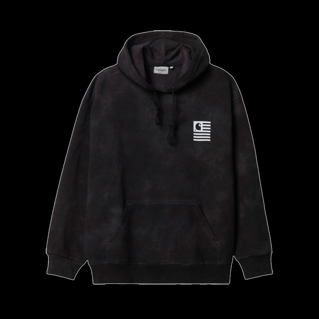 Carhartt WIP Hooded Chromo Sweatshirt (Black/White)