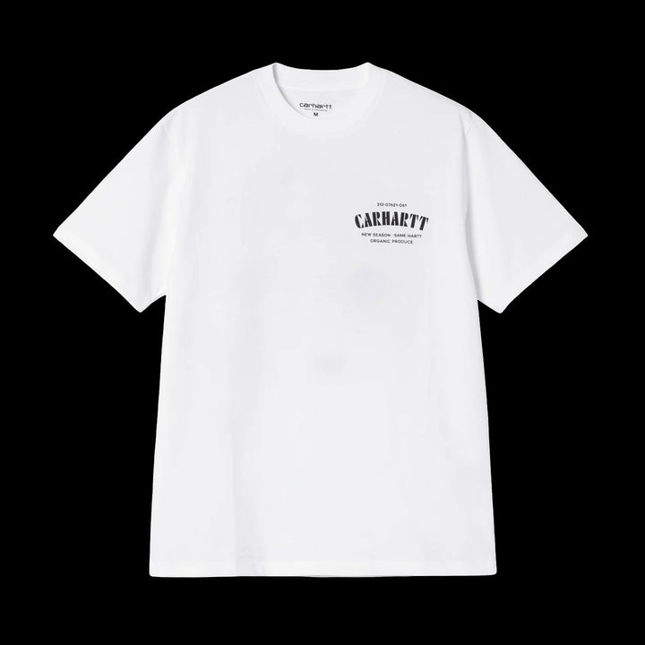 Carhartt WIP Catalogue C Logo T-Shirt (White)