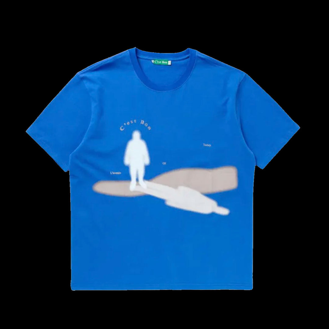 C'est Bon Shadow T-Shirt (Blue)