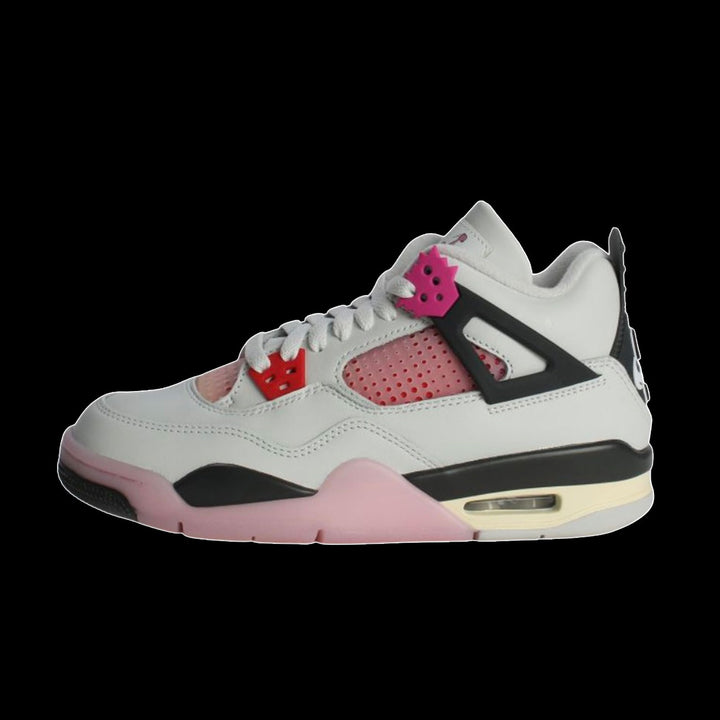 Air Jordan 4 Retro "Comic" (GS)(Off White/Fire Pink-Antracite)