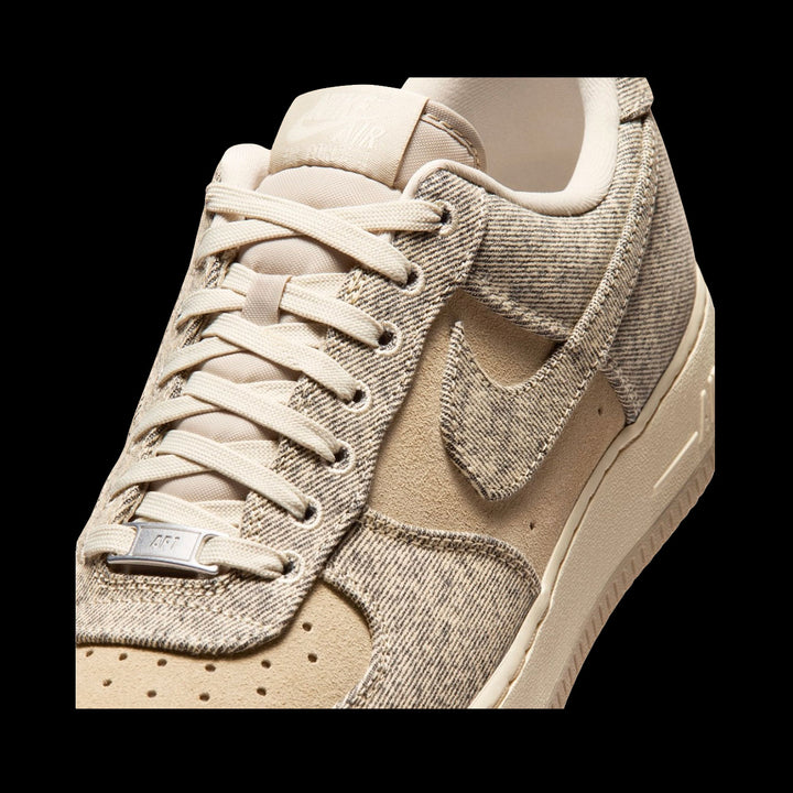 Nike Air Force 1 '07 LV8 "Denim" (Desert Khaki/Desert Khaki-Lt Khaki)