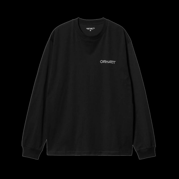 Carhartt Detroit Standard L/S T-Shirt (Black/White)