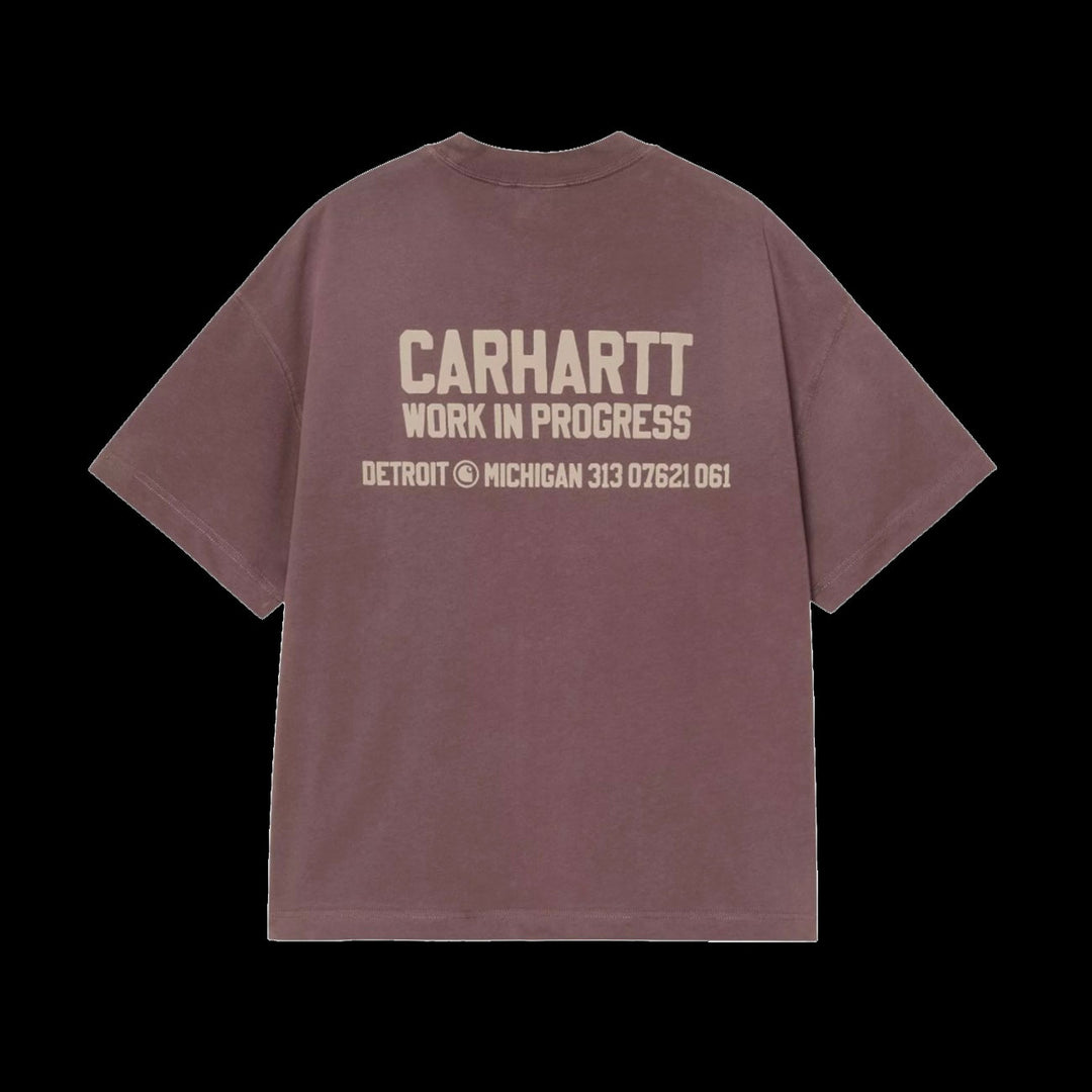 Carhartt WIP Distance T-Shirt (Palisander Stone Dyed)