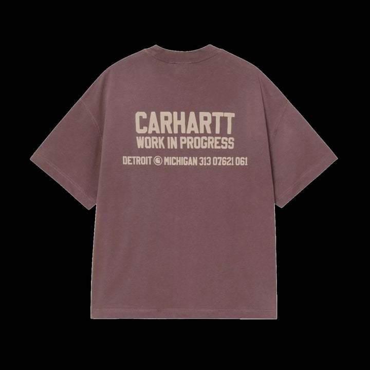 Carhartt WIP Distance T-Shirt (Palisander Stone Dyed)