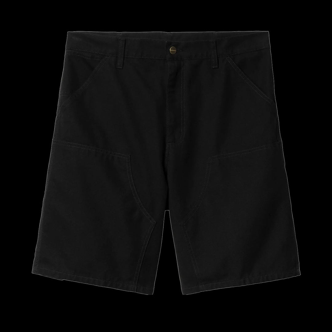 Carhartt WIP Double Knee Shorts (Black)
