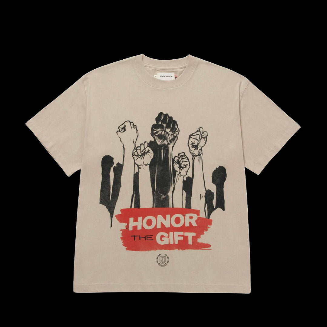 Honor The Gift Dignity T-Shirt (Tan)
