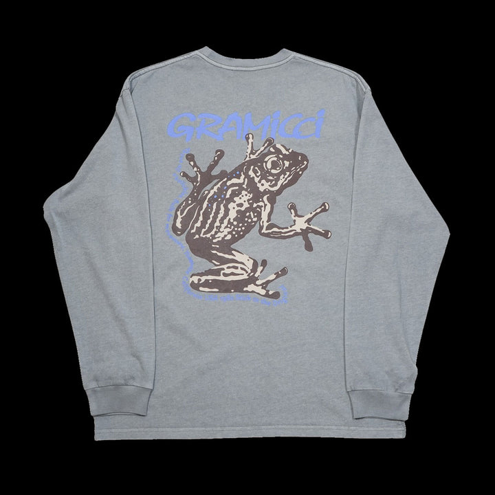 Gramicci Sticky Frog Long Sleeve T-Shirt (Slate Pigment)
