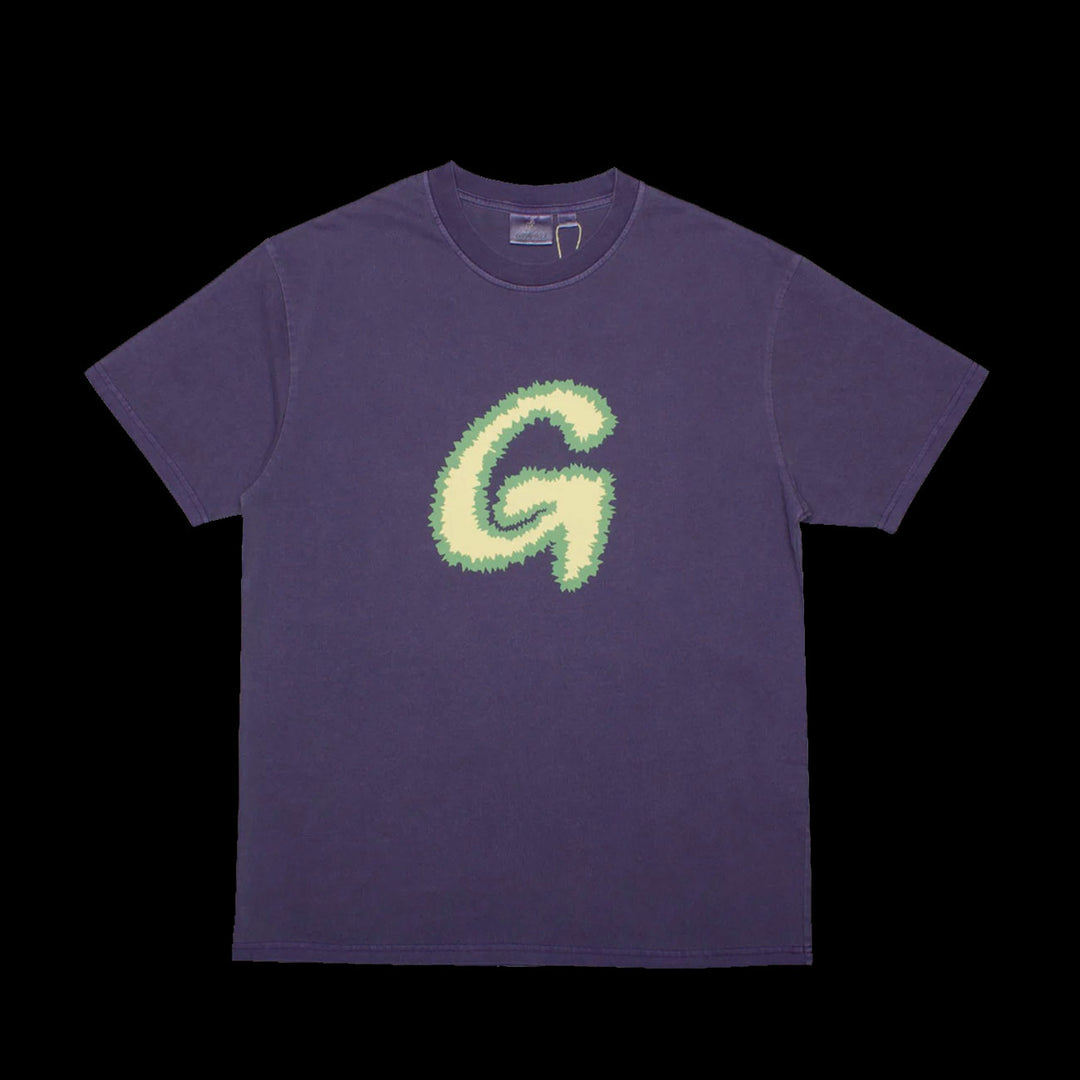 Gramicci Fuzzy G-Logo T-Shirt (Purple Pigment)