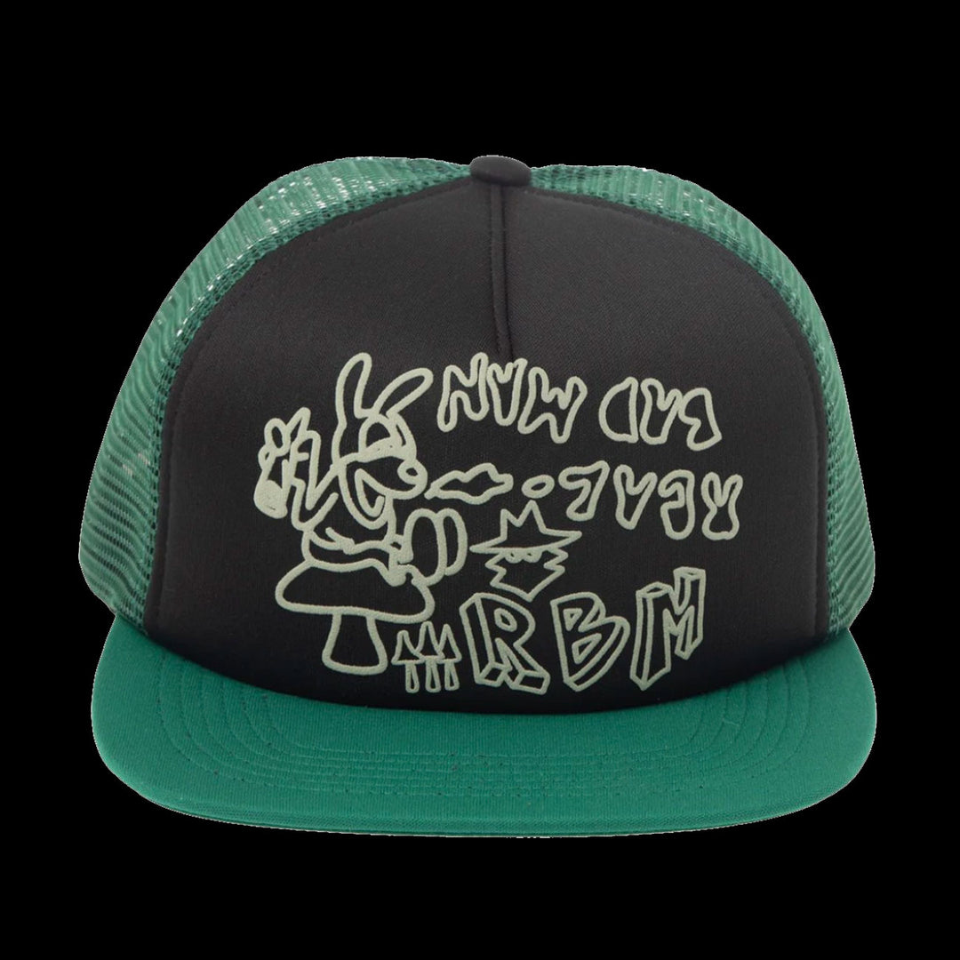 Real Bad Man Deliverance Trucker Hat (Green/Black)