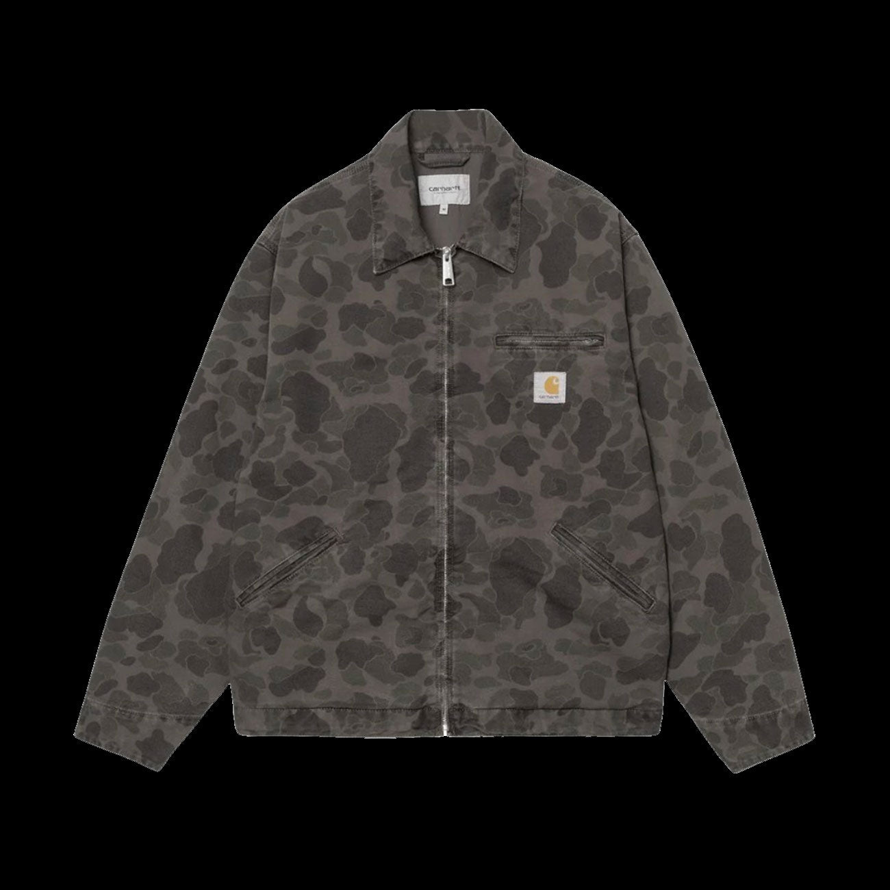 Carhartt WIP Duck Detroit Jacket (Camo Duck/ Porphyry) – Two 18