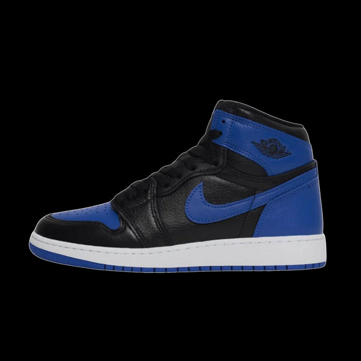 Air Jordan 1 High OG "Royal" (GS)(Black-Game Royal Blue)