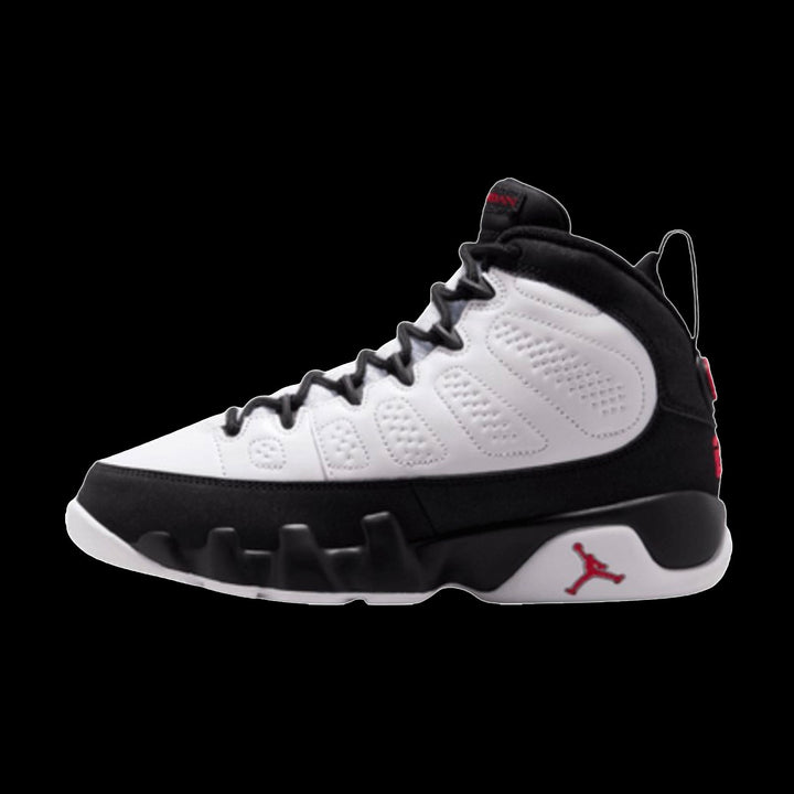 Air Jordan 9 Retro (GS)(White/True Red-Black)