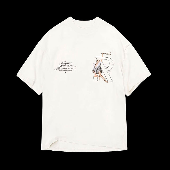 Represent Hermes T-Shirt (Flat White)