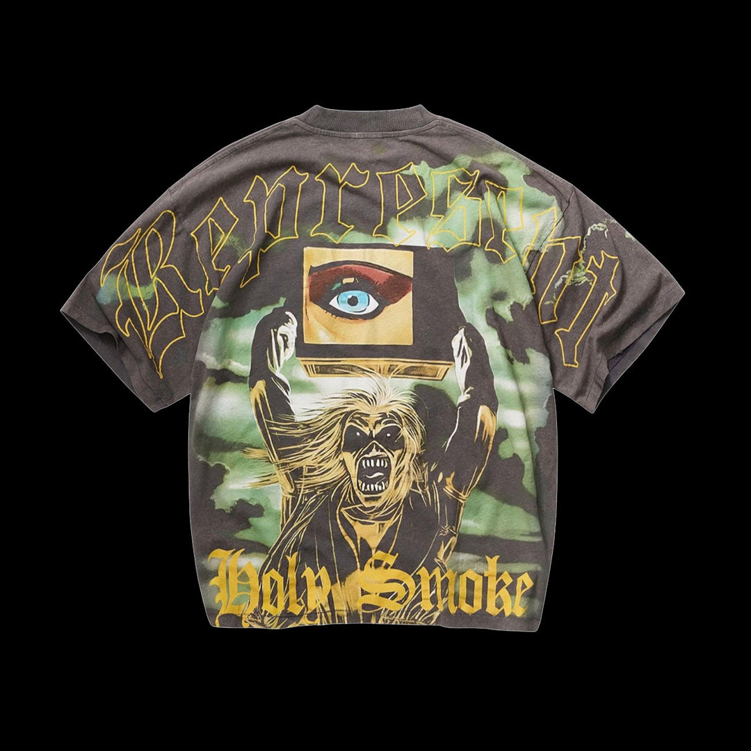 Represent Iron Maiden X Holy Smoke T-Shirt (Ash)