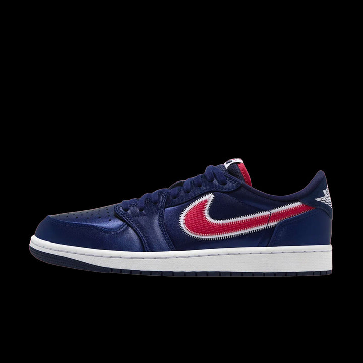 Air Jordan 1 Retro Low OG "Howard" (College Navy/University Red-White)