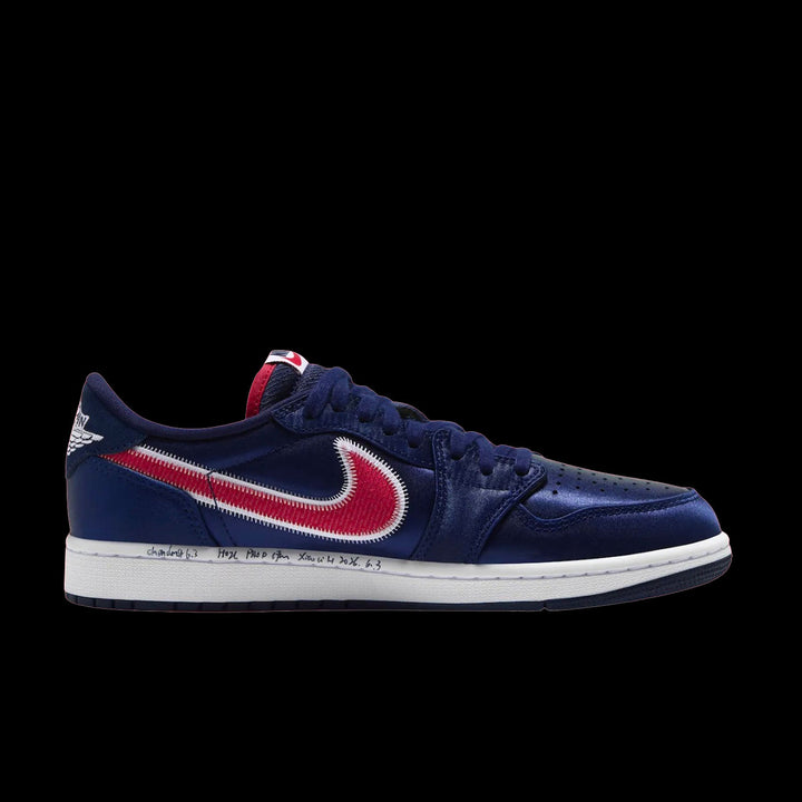 Air Jordan 1 Retro Low OG "Howard" (College Navy/University Red-White)