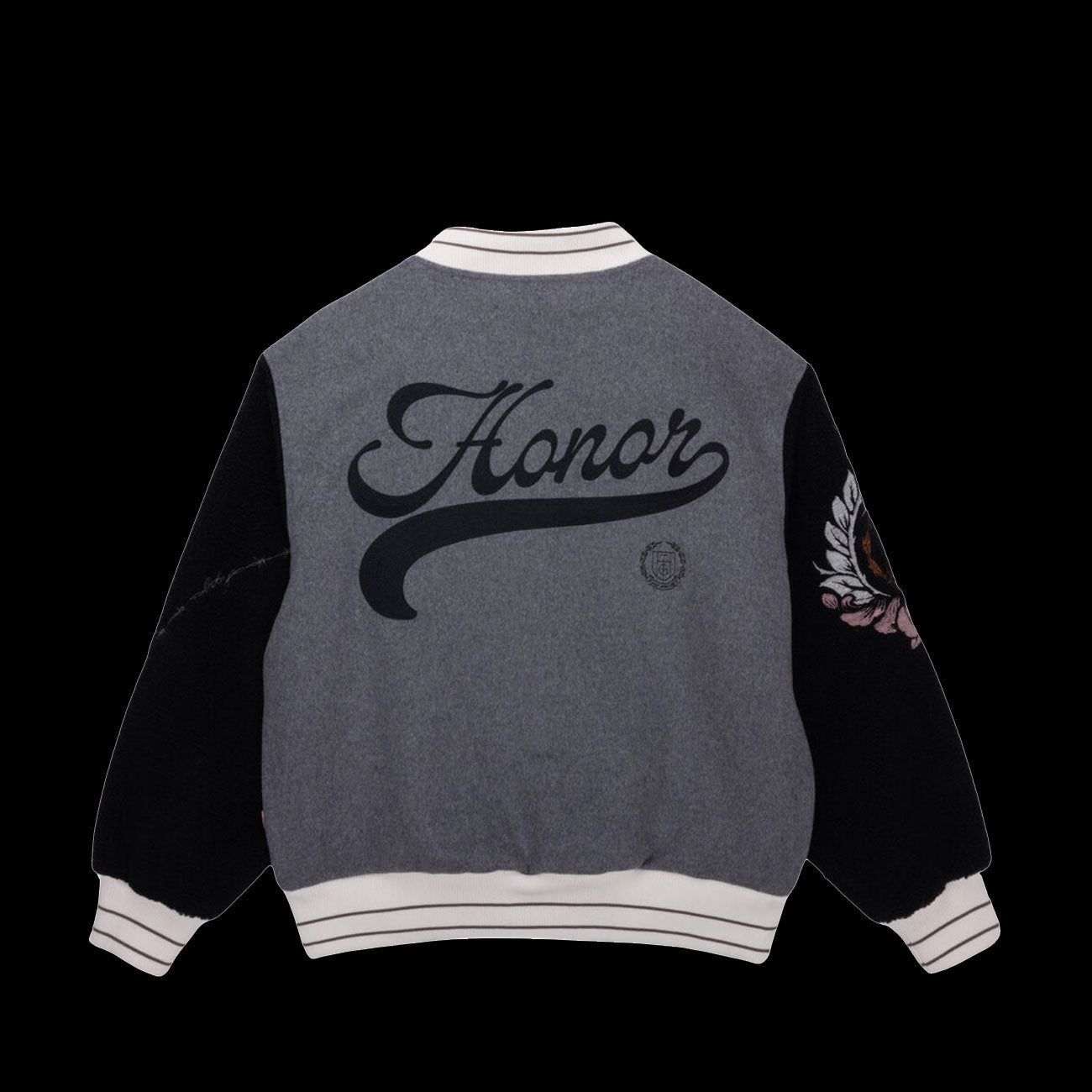 Honor The Gift Letterman Jacket (Grey)