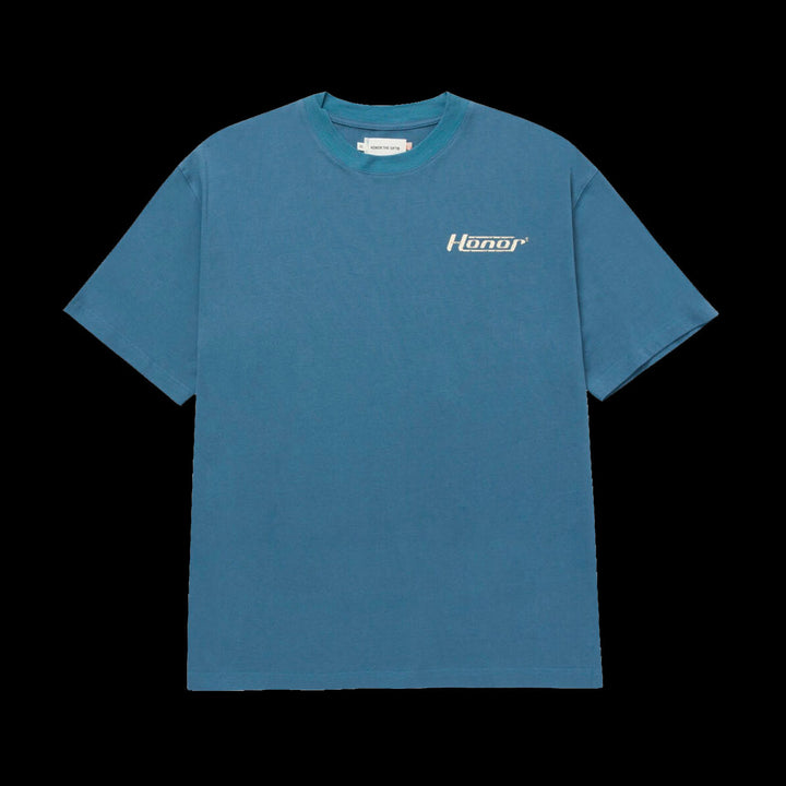 Honor The Gift Globe Logo T-Shirt (Blue)